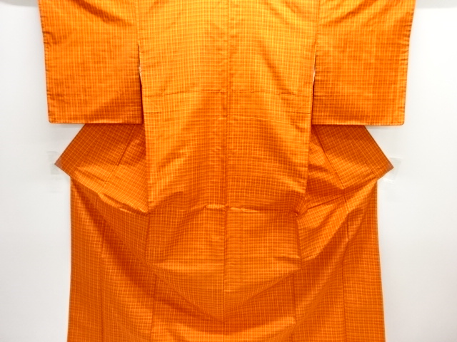 JAPANESE KIMONO / ENSEMBLE KIMONO / WOVEN GRID 